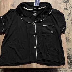 Born Black Short Sleeve Top